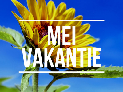 Geopend in de meivakantie
