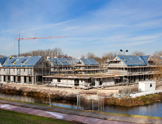 Nieuwbouwwoningen 10% duurder dan een jaar eerder
