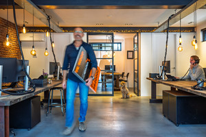 Kantoor aan de binnenzijde