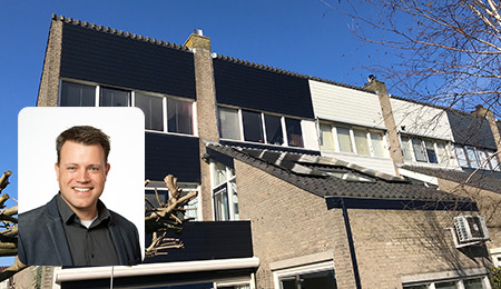 Woningeigenaar Paul Selten “met zonnepanelen bespaar ik €900 per jaar”